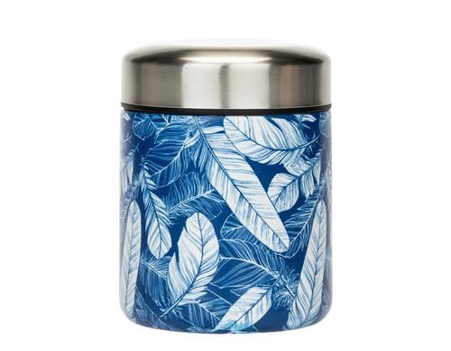 KOOR Thermo-Food Pot 400ml Blue Feather Stainless Steel, doppelwandig