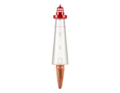 Scheurich Leuchtturm XL, Rot, gross Kunststoff, 12x9x40.8 cm (LxBxH)