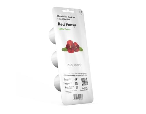 Click and Grow Red Pansy Nachfllpackung 3er Set
