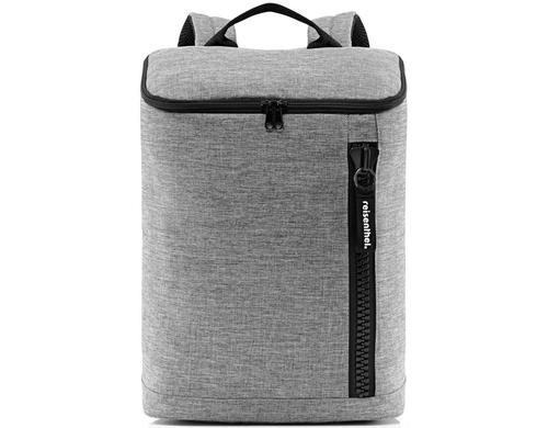 Reisenthel Reisetasche overnighter-backpack twist silver, 13 l, 30 x 41 x 15 cm