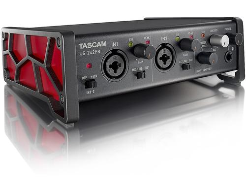 Tascam SERIES US-2X2HR USB Audio/MIDI Interface, 2 In/Out, USB 2.0