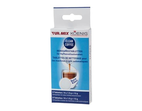 Turmix Clean Coffee fr KVA A11491 8 Tabletten, Kaffeevollaut.