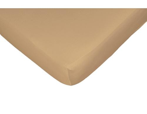 Fixleintuch Jerry beige 90-100x200 cm 100% BW-Single-Jersey, Gummizug