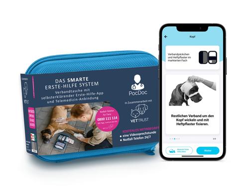 PocDoc Pet Connect Intelligenter Verbandskasten