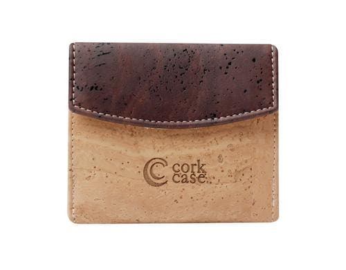 CorkCase Portemonnaie Classic M braun, 10 x 9 x 3 cm