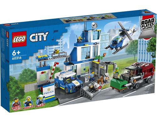LEGO City Polizeistation Alter: 6+, Teile: 668