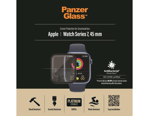PanzerGlass Displayschutz AB fr Apple Watch 7/8 (45mm)