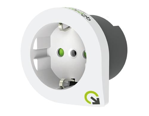 Q2Power Reiseadapter Europe, Qplux 5 in 1 2+3 polige Gerte