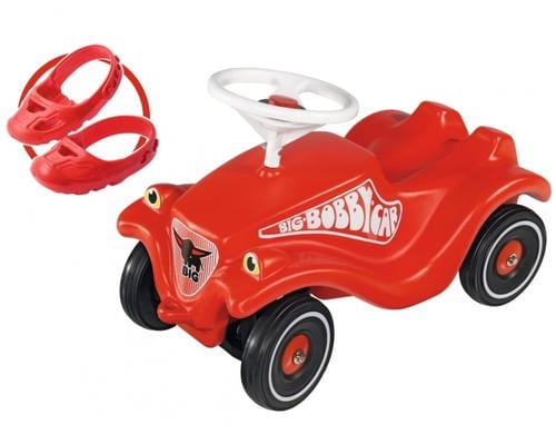 Big Bobby Car Classic Rot inkl. Shoes und Whisp Wheels