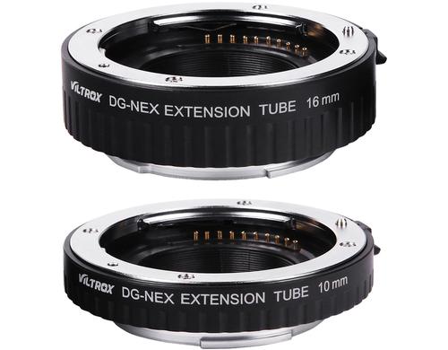 Viltrox DG-NEX Automatic Extension Tube Set Sony NEX spiegellos