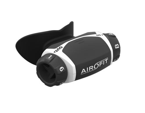 AIROFIT Atemtrainer Active schwarz/weiss, Atemtraining