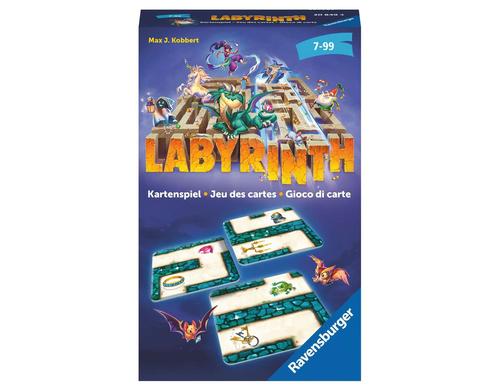 Labyrinth Kartenspiel 7-99 Jahre, 2 - 6 Spieler