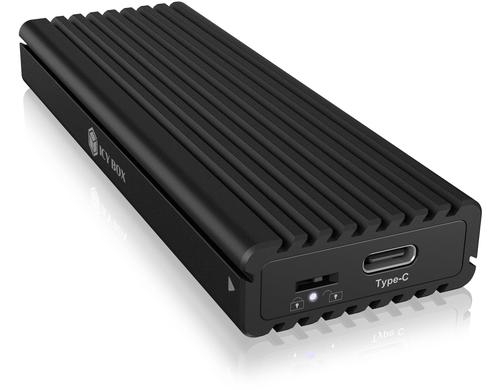 ICY BOX ext. M.2 NVMe Gehus IB-1817MCT-C31 schwarz, USB 3.2 Type-C, M.2 NVMe SSD