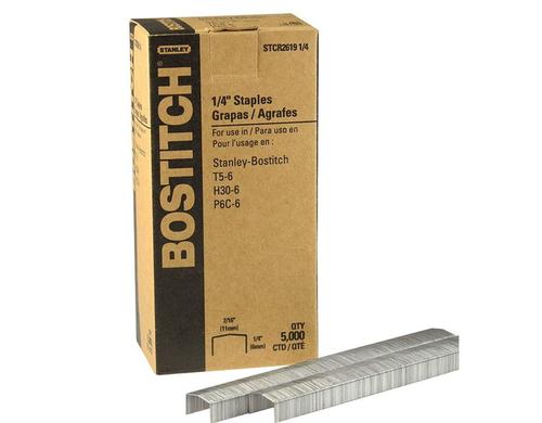 Bostitch Heftklammern STCR26191/4 6 mm, 5000 Stck