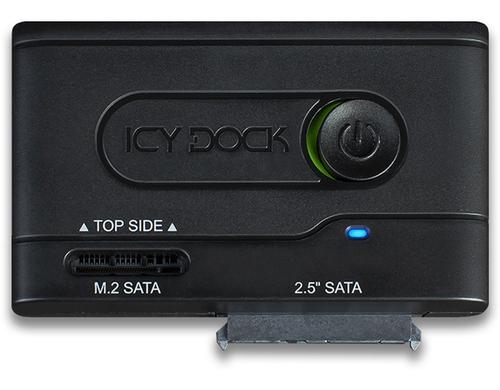 ICY Dock EZ-Adapter 2.5/M.2 SSD zu USB3.2 fr 2.5 und M.2 SATA HDD/SSD