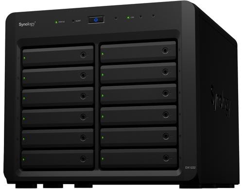 Synology DX1222, 12-bay Expansionseinheit Plug-and-Play