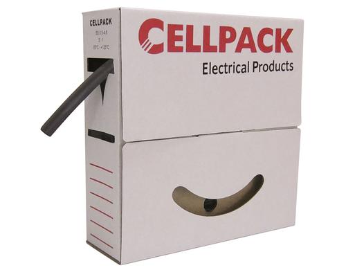 Cellpack, Schrumpfschlauch 3-1, 15m Spenderbox, schwarz