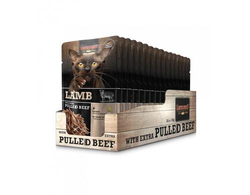 Leonardo Nassfutter Lamm & Pulled Beef Kit 16x70g
