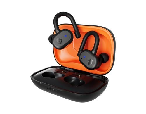 Skullcandy Push Active True Wireless In-Ear True Black / Orange, Ohrbgel, bis 44h Akku