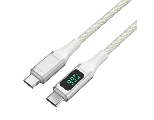 4smarts USB 2.0 USB-C Kabel, 1.5m DigitCord bis 100W, 1.5m, weiss