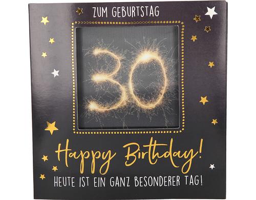 Depesche 3D Klappkarten Musik und Licht 30 Zum Geburtstag Happy Birthday!