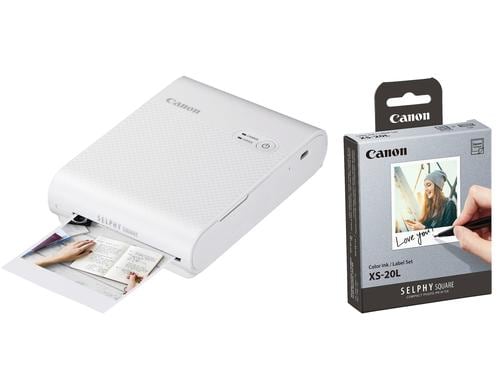 Canon Selphy QX10, 287x287dpi,WLAN,WS Gratis Tinten- und Papierset XS-20L
