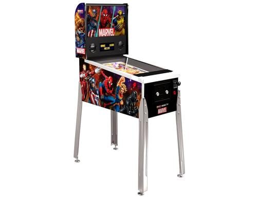 Arcade1Up Pinball Marvel Digitaler Flipperkasten mit 10 Spielen