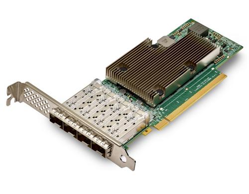 Broadcom P425G: 4 Port SFP28 Netzwerkkarte 4x SFP28, 10/25GE, PCIe-x16 V4