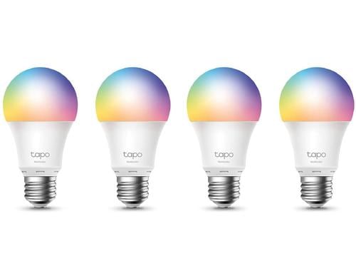 TP-Link Smart Bulb Tapo L530E, 4-Pack Multi Color Smarte Lampe, E27