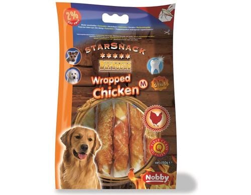 Nobby StarSnack Barbecue Wrapped Chicken M 150g