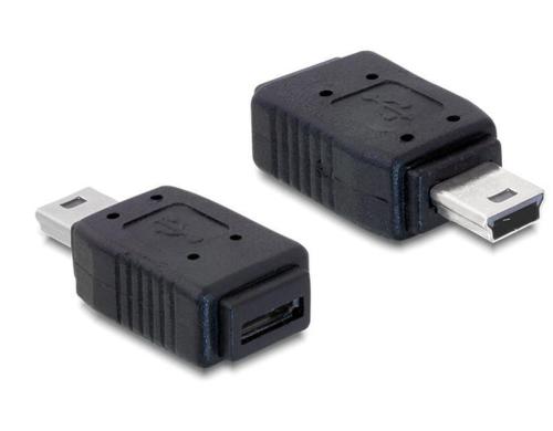 USB Adapter Micro-B zu Mini-B 5 Pin Micro-B Buchse zu Mini-B 5 Pin Stecker