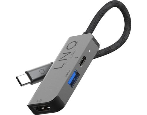 LINQ 3in1 USB-C Multiport Hub 1x USB C, 1x USB A, 1x HDMI