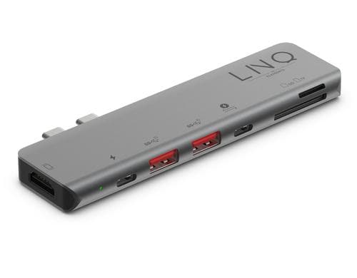 LINQ 7in2 PRO USB-C Macbook TB MP Hub 2x USB C, 2x USB A, 1x HDMI, 1x SD, 1x TF