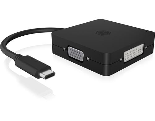 ICY BOX IB-DK1104-C Video Adapter Type-C USB VideoAdapter