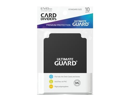 Ultimate Guard Kartentrenner Standardgrsse Schwarz (10)
