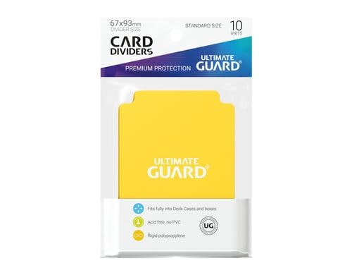 Ultimate Guard Kartentrenner Standardgrsse Gelb (10)