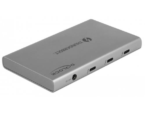 Delock 64157 Externes Gehuse Thunderbolt SuperSpeed USB 10 Gbps Typ-A Port - 8K