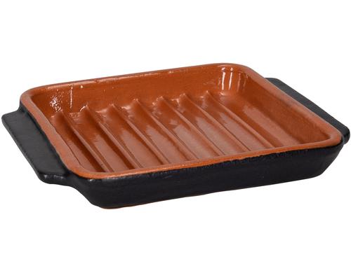 Nouvel Grill- & Backofenschale Grill me 2 Griffe, bis 930 C, Material: Terracotta
