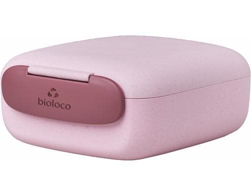 bioloco Lunchbox mini square - rose 13 x14,5 x 6 cm