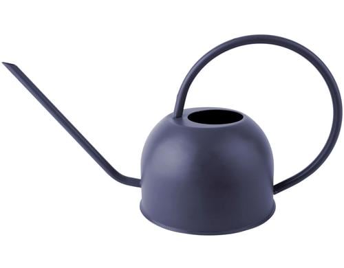 present time Giesskanne Bell, Blau matt Metall, 800 ml, 38.5x15.2x19.8 cm