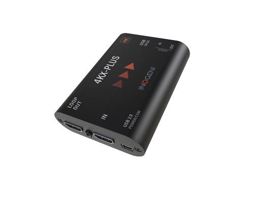 Inogeni 4KX-Plus Konverter: HDMI>USB, 4K, Loop, Audio, Ext.P