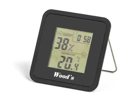 Wood's Thermo-Hygrometer WHG1 5 Funktionen, Indoor Hygrometer 20%-95%