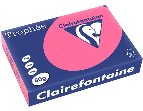 Clairefontaine Kopierpapier Trophe rosa 500 Blatt, 80gm2