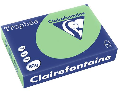 Clairefontaine Kopierpapier Trophe grn, 500 Blatt, 80gm2