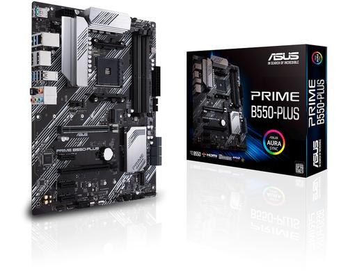 ASUS PRIME B550 PLUS, ATX, AM4 AMD B550, 4x DDR4, PCI-E 4.0/3.0