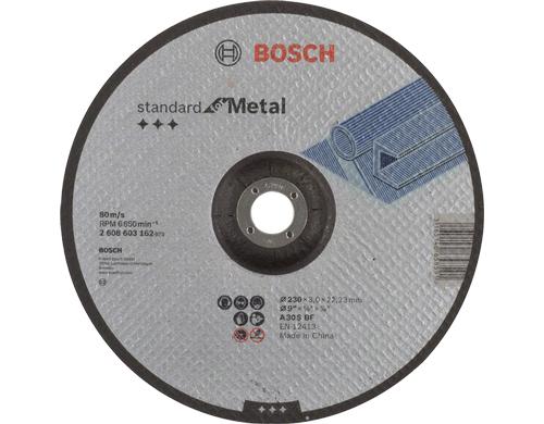 Bosch Professional Trennscheibe gekrpft Standard for Metal, 230x22,23x3,0 mm