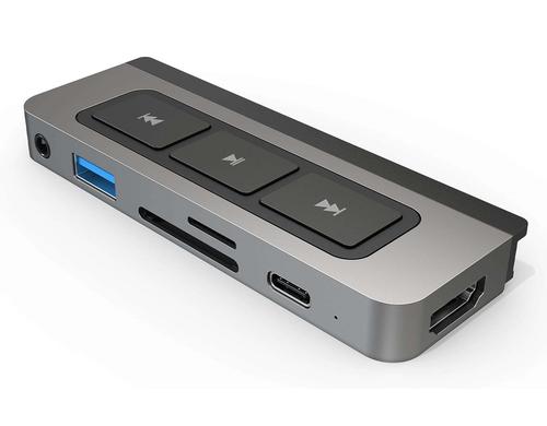 HyperDrive 6-in-1 Hub fr iPad Pro/Air USB-C, HDMI, MicroSD, SD, USB-A, AUX