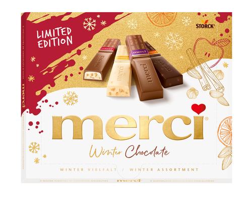 Merci Finest Selection Winter Chocolate Vielfalt 250 g