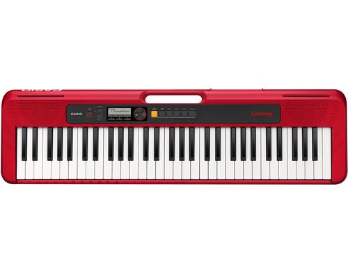 CASIO CT-S200RD Portable Keyboard, 61 Keys, rot
