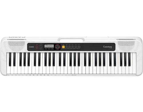 CASIO CT-S200WE Portable Keyboard, 61 Keys, weiss